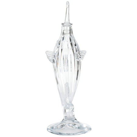 Hand Blown Fish Decanter