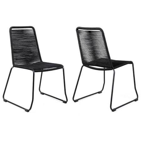 Outdoor Patio Dining Chair - Set of 2