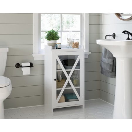 Bathroom Floor Storage Cabinet