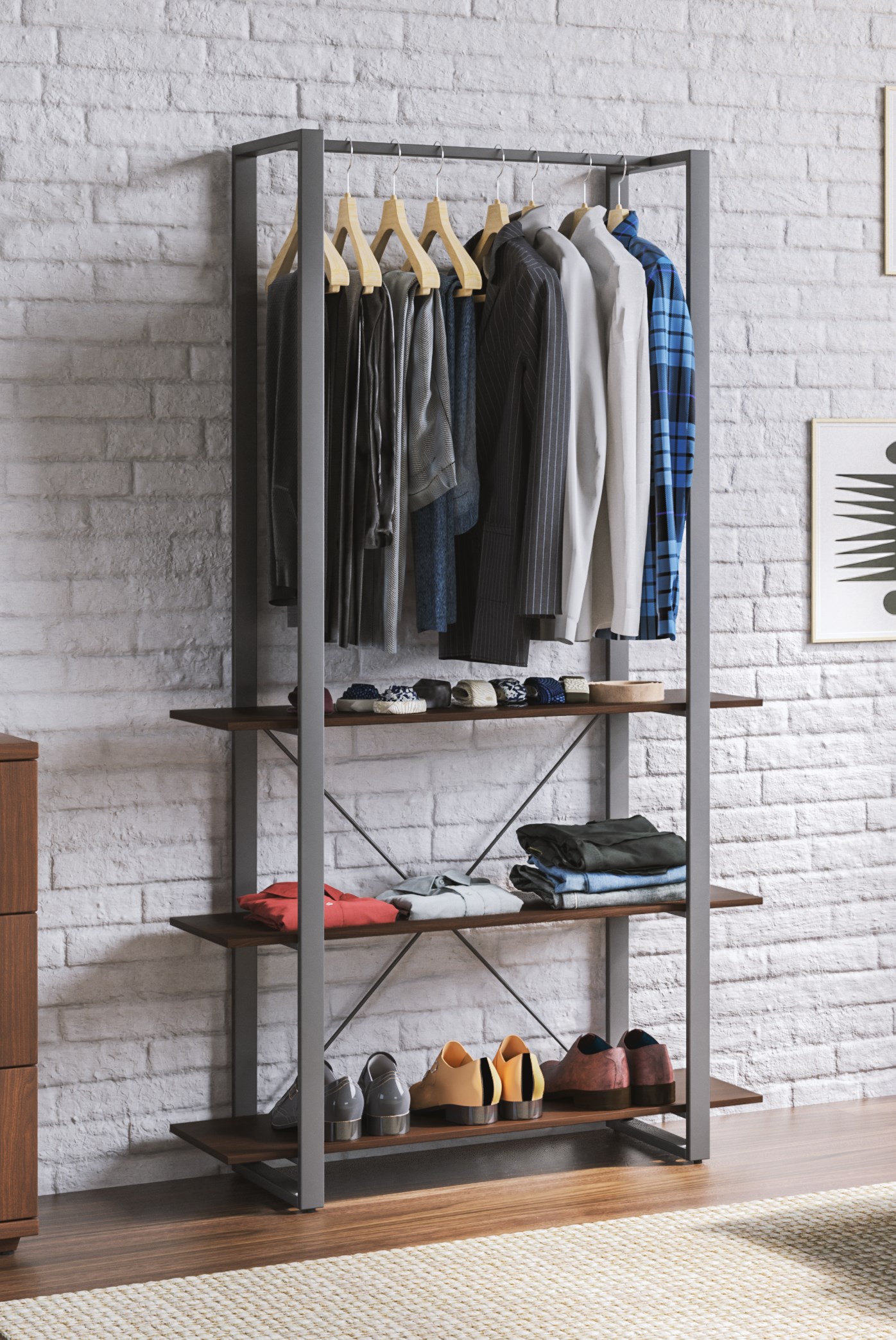 3-Shelf Bookcase