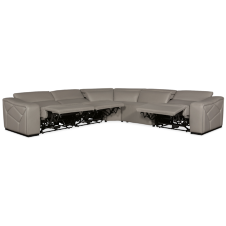 5-Piece Power Reclining Sectional Sofa