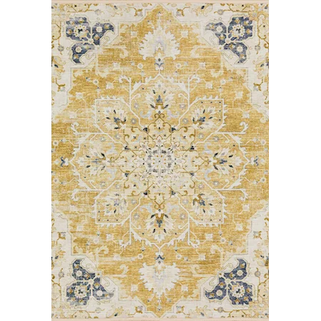 8' x 10' Gold Rectangle Rug