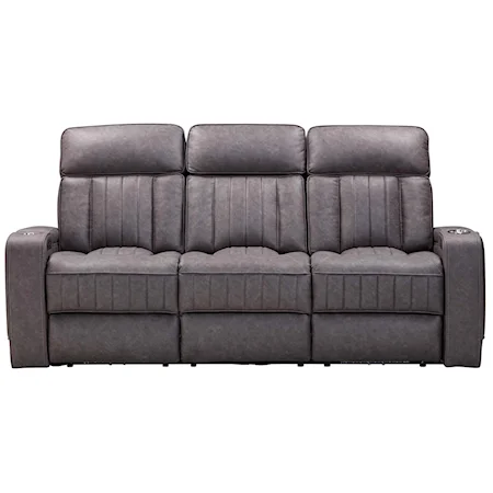 Casual Power Sofa with Drop Down Table