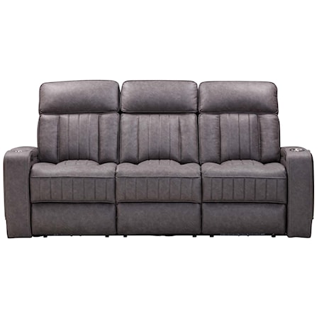 Power Reclining Sofa w/ Drop Down Table