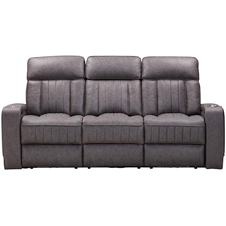 Casual Power Sofa with Drop Down Table