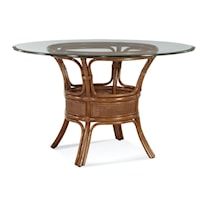 Coastal 48" Round Dining Table with Bevel