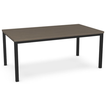 Bennington Table with Solid Wood Top