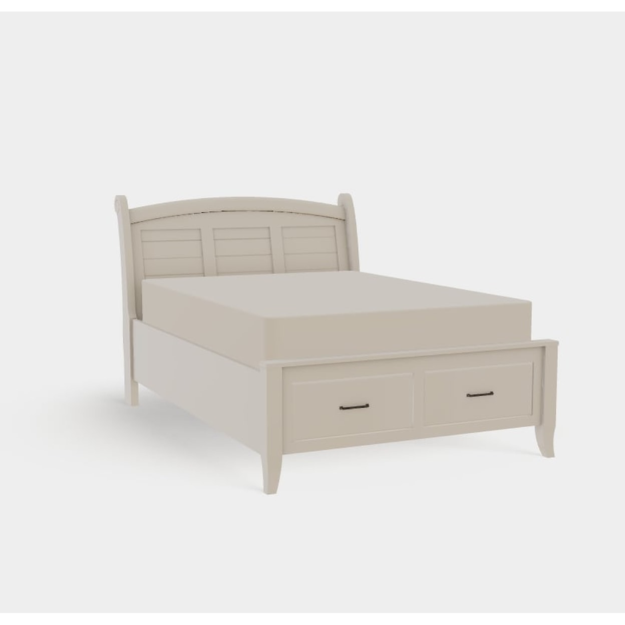 Mavin Tribeca Full Arched Footboard Storage Bed