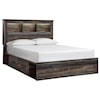 Ashley Signature Design Drystan Queen Bookcase Bed with 4 Underbed Drawers