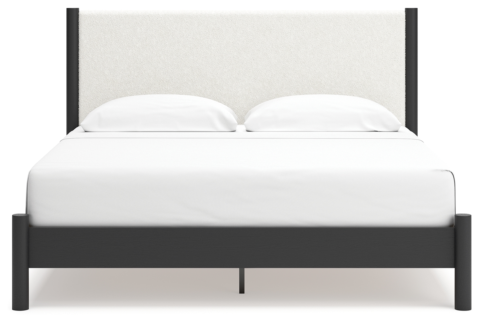 Signature Design by Ashley Cadmori King Upholstered Panel Bed