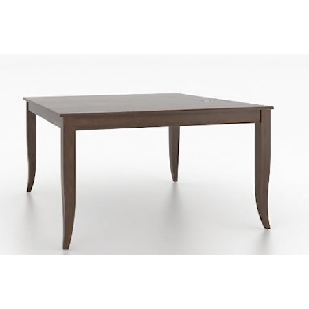 Square Wood Table