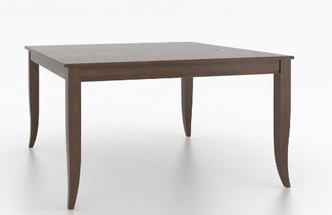Customizable Square Wood Table