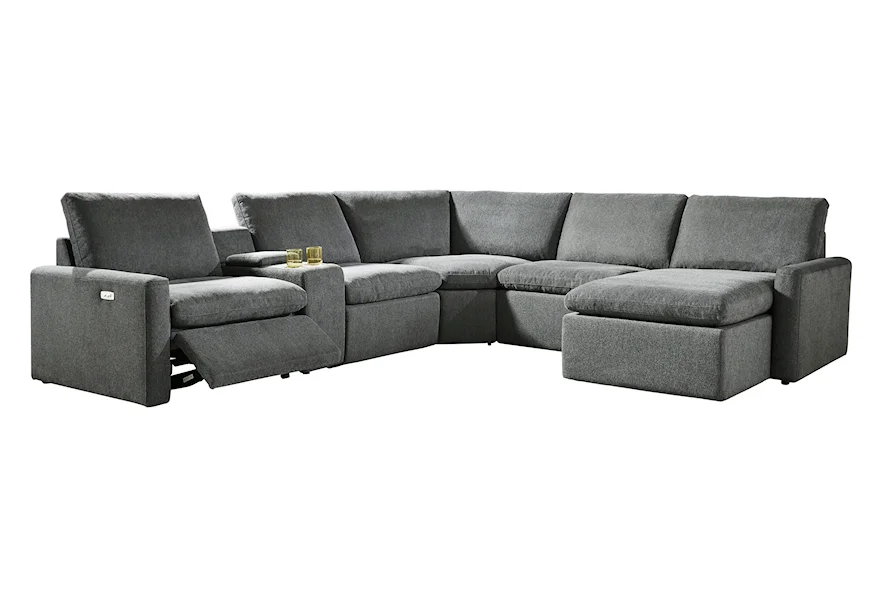 Hartsdale 6-Piece Power Reclining Sectional by Signature Design by Ashley Furniture at Sam's Appliance & Furniture