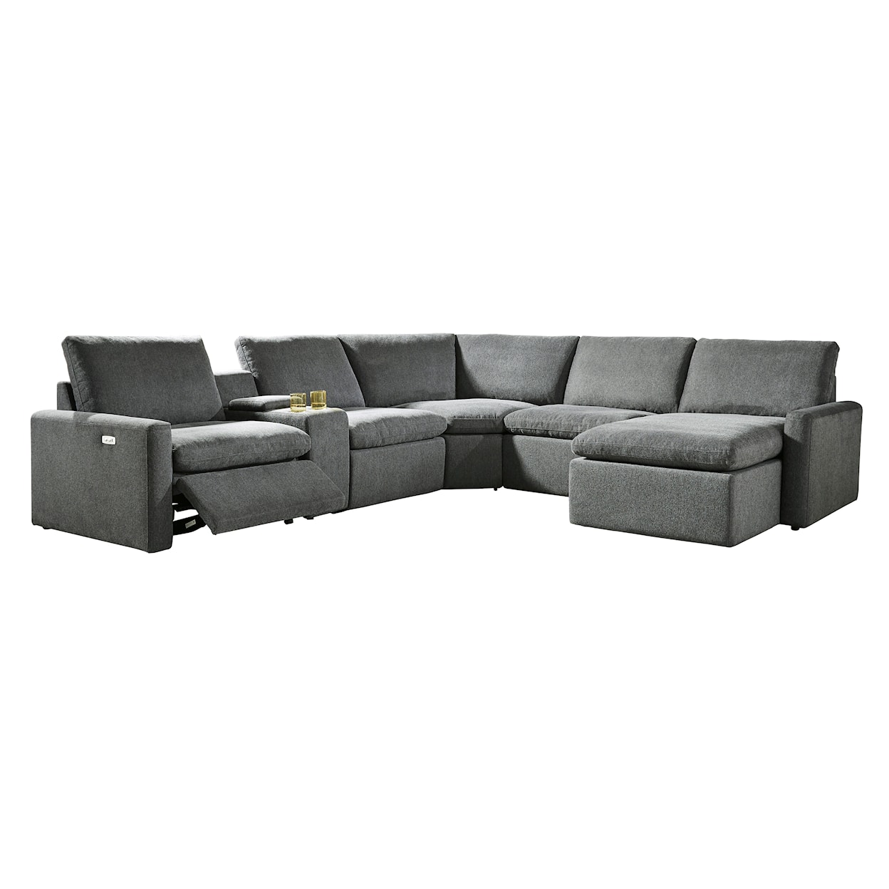 Ashley Furniture Signature Design Hartsdale 6-Piece Power Reclining Sectional