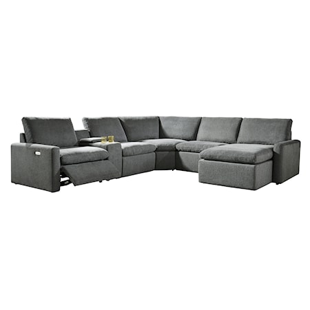 6-Piece Power Reclining Sectional