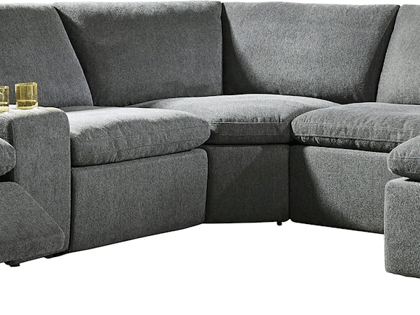 6-Piece Power Reclining Sectional