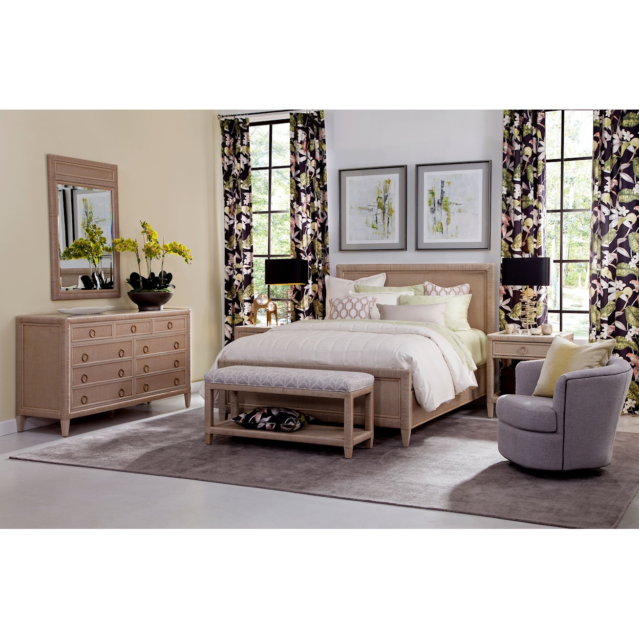 Braxton Culler Sabal Bay Twin Panel Bed