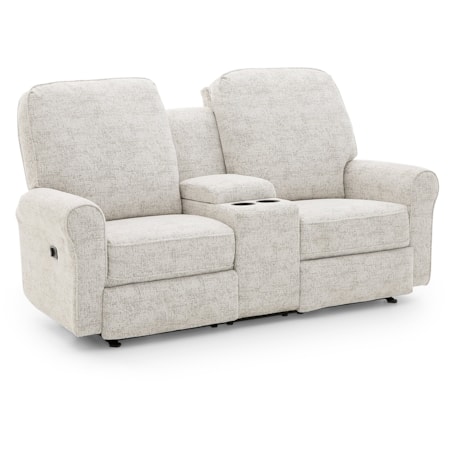 Power Reclining Space Saver Loveseat