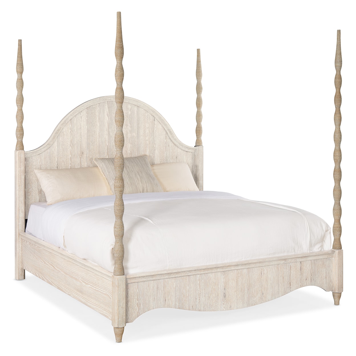 Hooker Furniture Serenity Queen Poster Bed