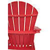 Benchcraft Sundown Treasure Adirondack Chair with End Table