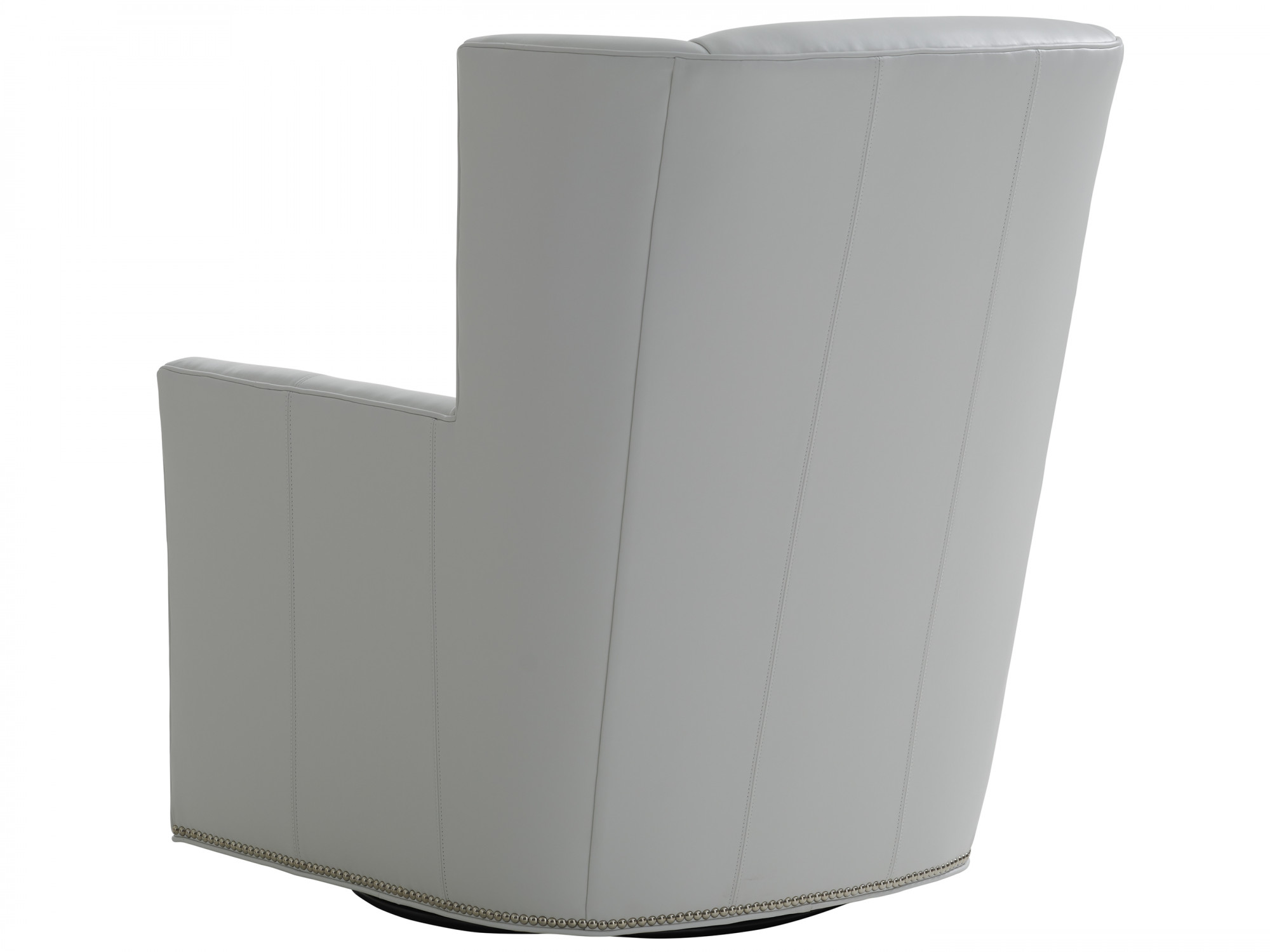 Finley Leather Swivel Chair