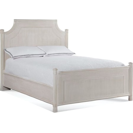 Queen Arched Panel Bed