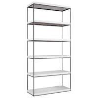 Contemporary Etagere with 6 Shelves
