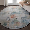 Nourison Ankara Global 4' Round  Rug