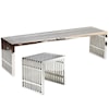 Modway Gridiron Bench