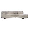 Signature Design Mahoney Sectional Sofa with Sleeper