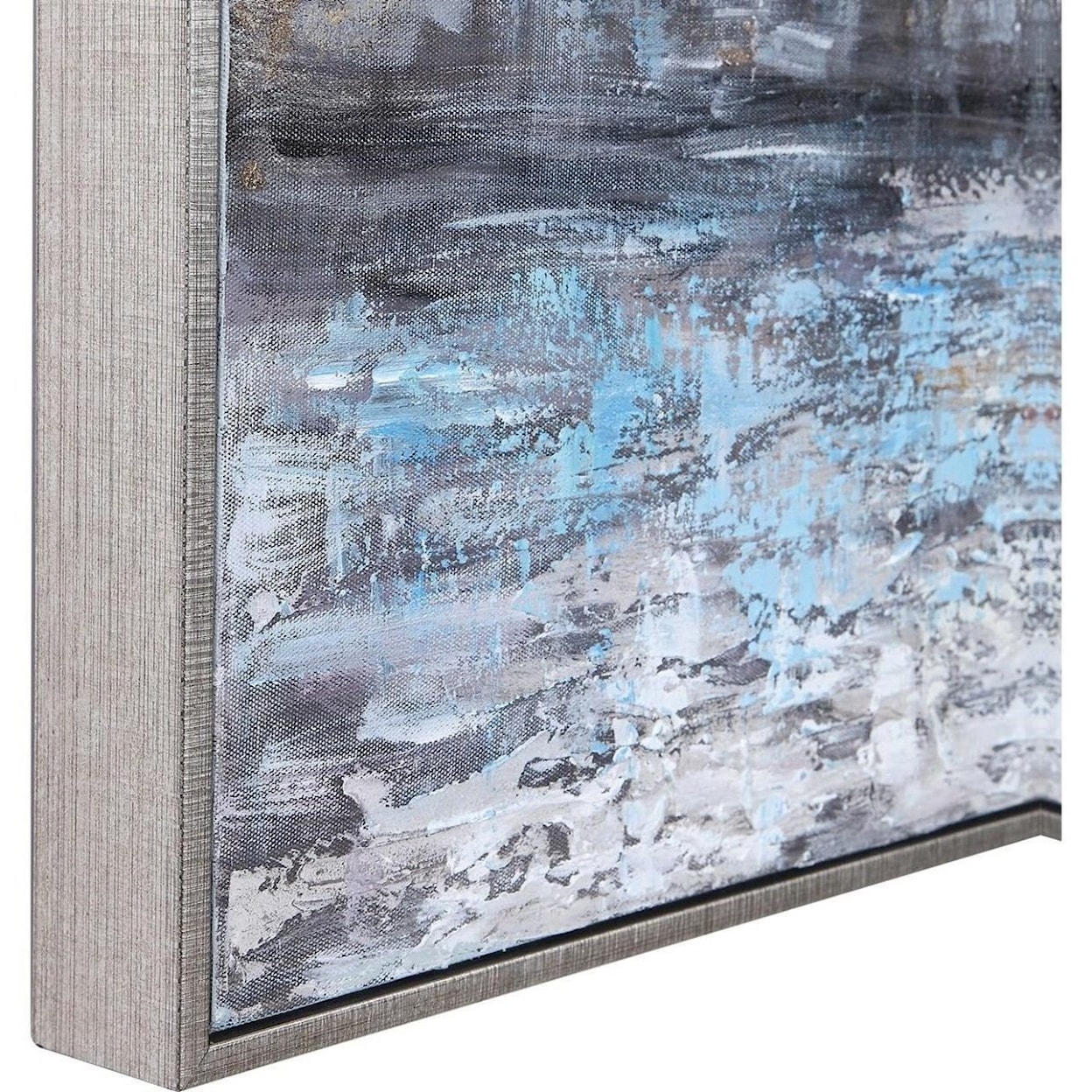 Uttermost Art City Reflection Hand Painted Canvas