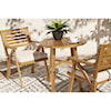 Signature Design by Ashley Vallerie 3-Piece Table & Chairs with Cushion Set