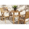 Signature Design Vallerie 3-Piece Table & Chairs with Cushion Set