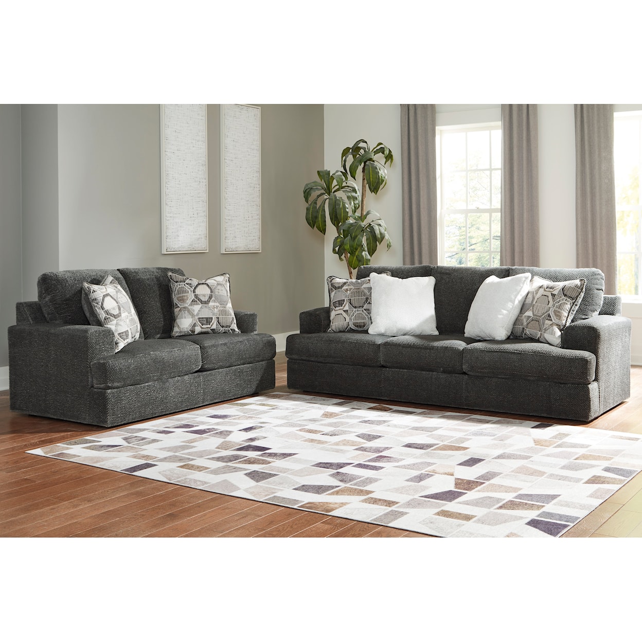 Ashley Signature Design Karinne Living Room Set