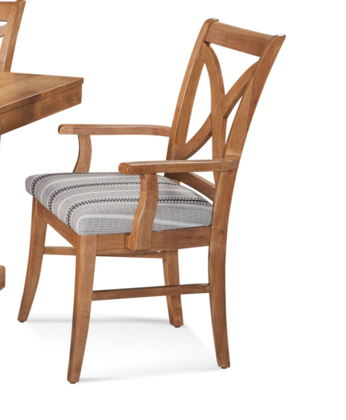 Transitional Dining Arm Chair
