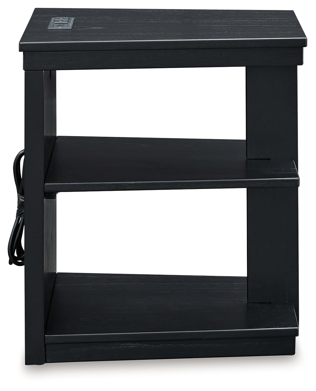 Ashley Signature Design Winbardi T7867 Black Chairside End Table with