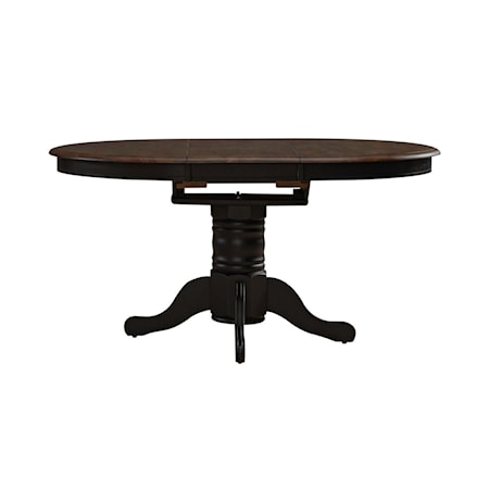 Oval Pedestal Dining Table