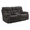 New Classic Bravo Contemporary Console Loveseat with Dual Recliners