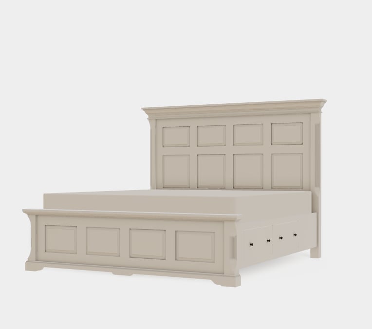 Longmeadow Panel King Right Drawerside