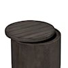 Liberty Furniture Modern Farmhouse Round Drum End Table