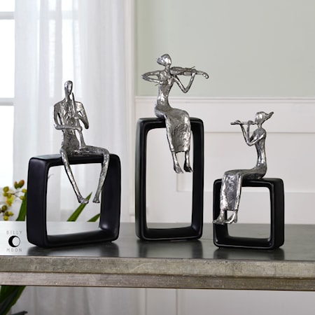 Musical Ensemble Statues, S/3