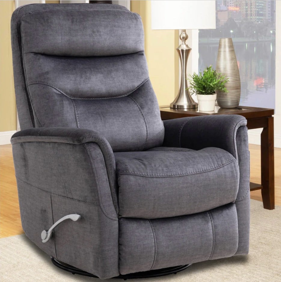 Parker Living Gemini Manual Swivel Glider Recliner