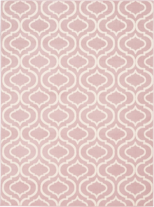 4' x 6' Pink Rectangle Rug