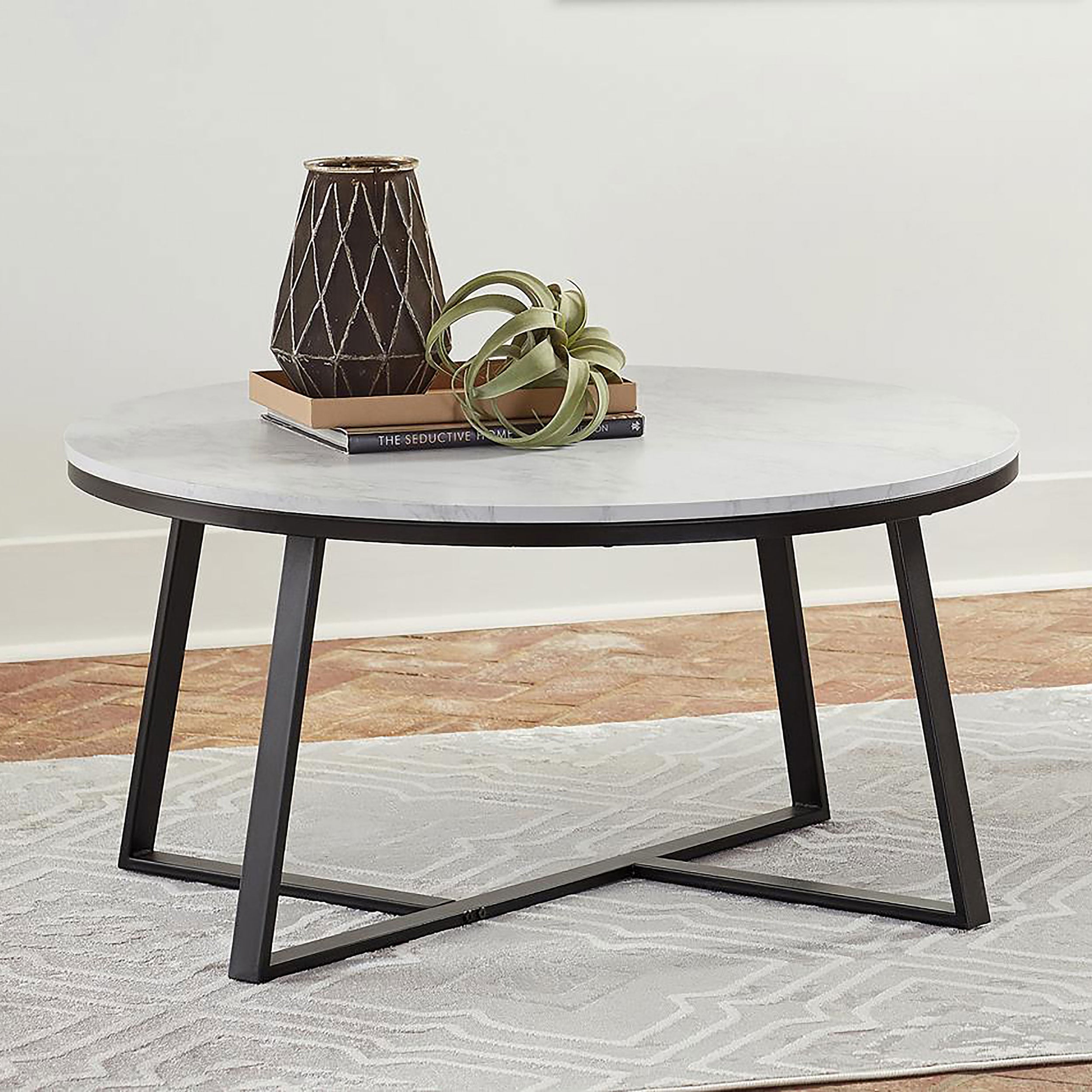Hugo Faux Marble Coffee Table