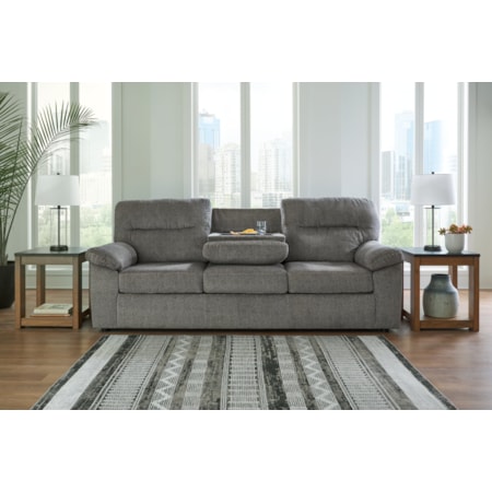 Sofa with Drop Down Table