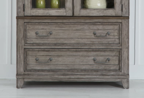 Farmhouse 2-Drawer Curio Base