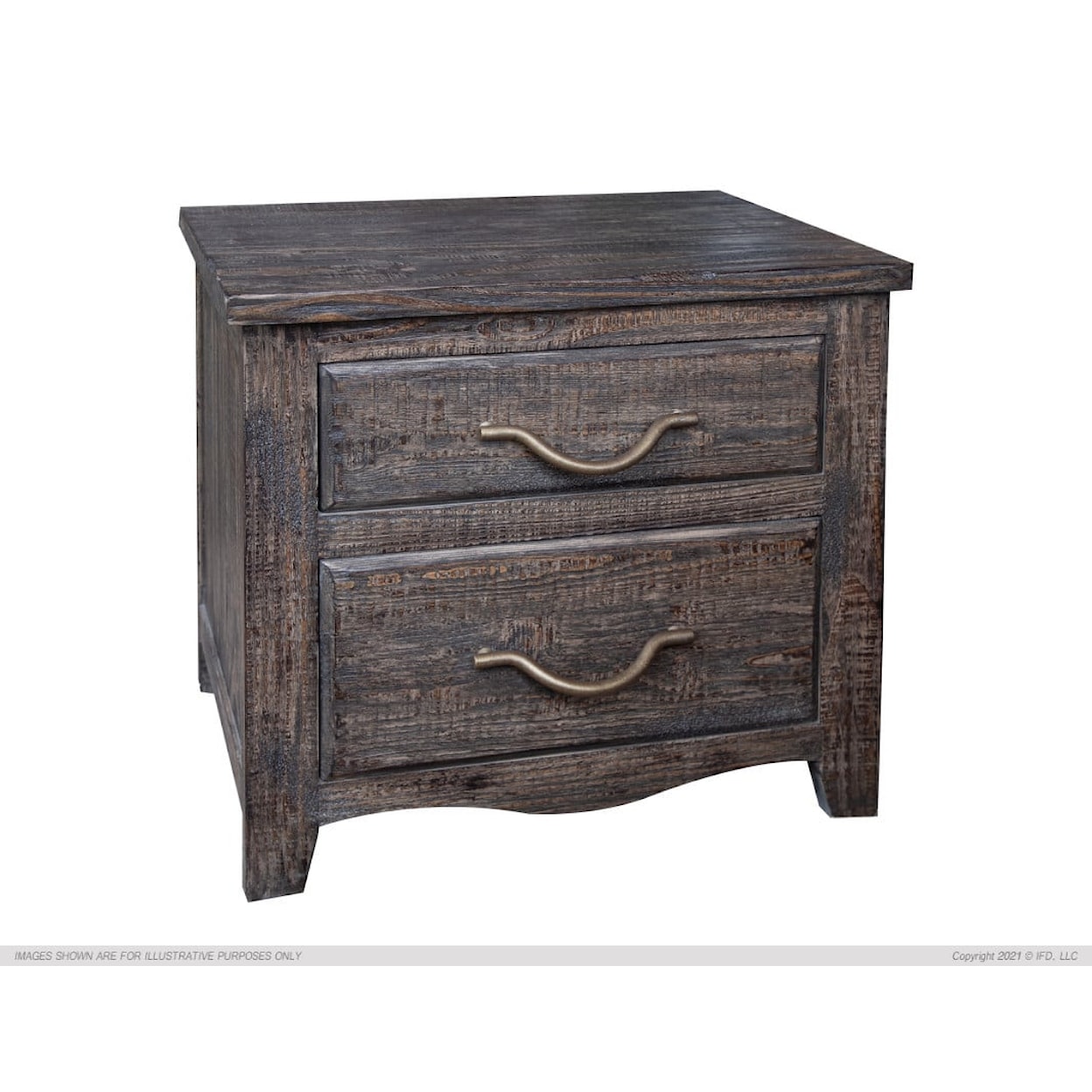 VFM Signature Nogales Bedroom Collection 2-Drawer Nightstand