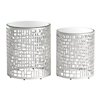 Contemporary Side Table Set
