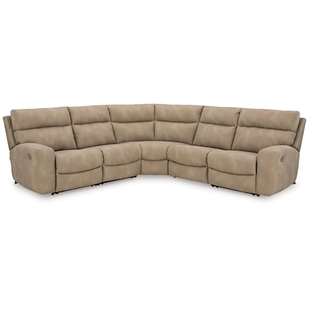 5-Piece Power Reclining Sectional