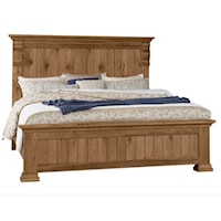 Rustic Queen Panel Bed